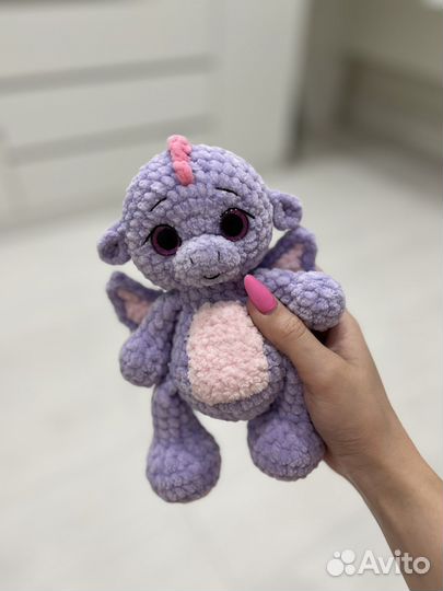 Дракон - вязаная игрушка