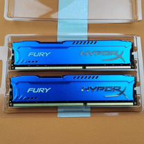 HyperX DDR3 16GB Синий