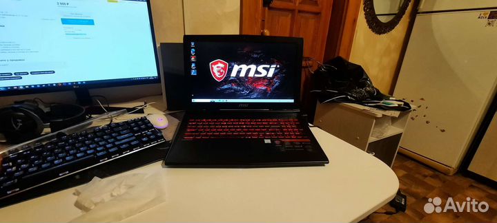 Ноутбук msi i7 gtx 1060 16gb