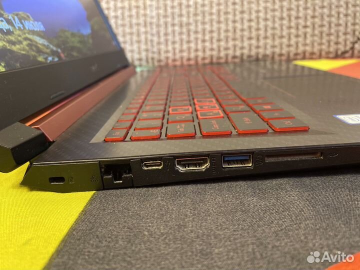 Игровой Acer Nitro GTX 1050(4GB), i5-8300H, SSD