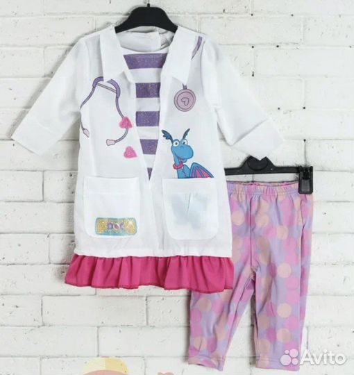 Детский карнавальный костюм Доктор Плюшева