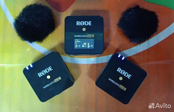 Микрофон петличка Rode wireless go 2