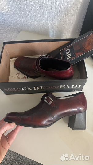 Туфли Fabi женские. Винтаж. Паспорт оригинала