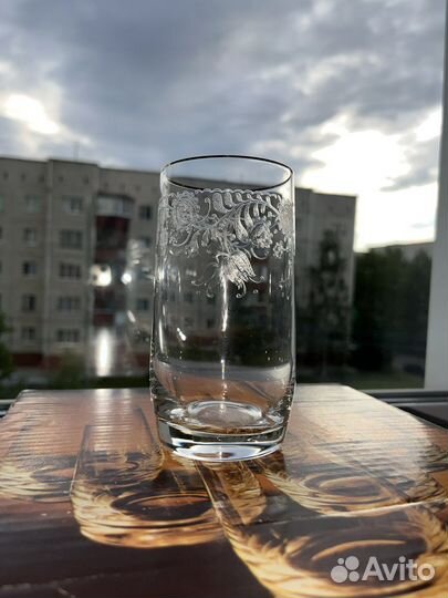 Бокалы из богемского стекла завода Ледницке Ровне