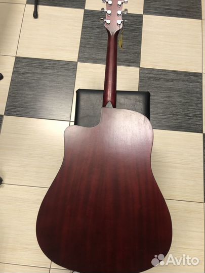 Акустическая гитара flight D-155C MAH RD