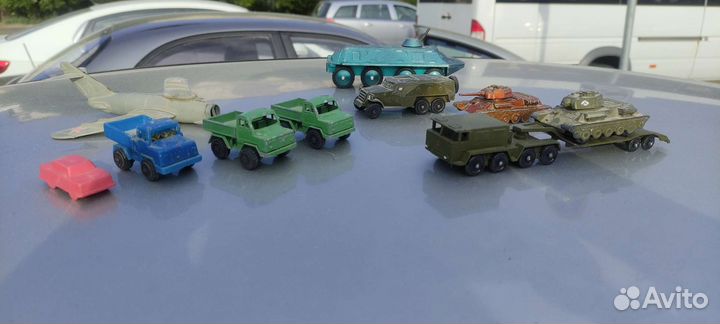 Советские игрушки танки пушки
