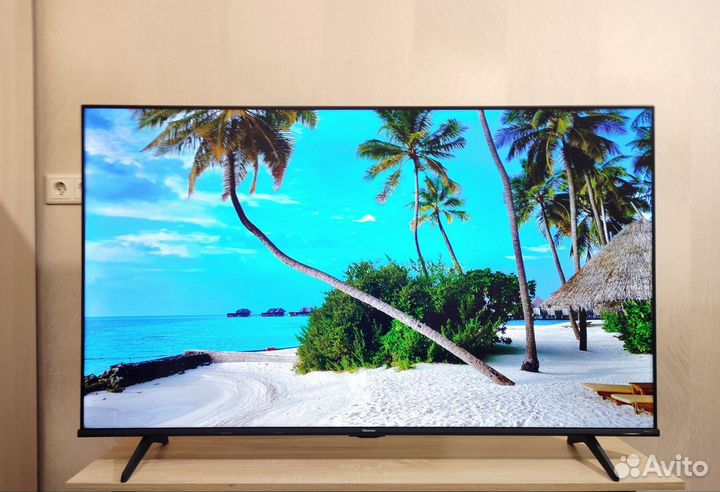 Большой 4K Hisense 140см SMART Wi-Fi голос 2023