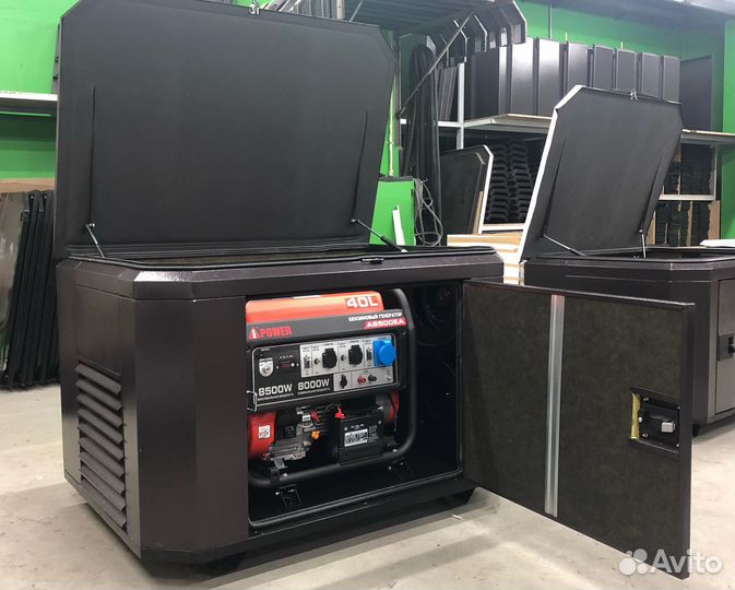 Кожухи для генераторов, контейнеры для генераторов