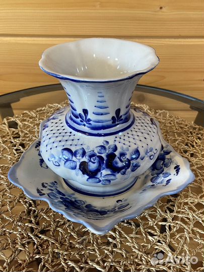 Ваза для цветов хрусталь, стекло, керамика