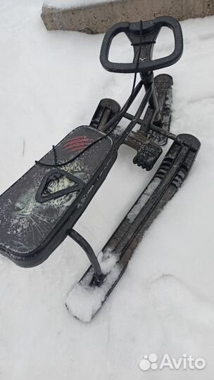 Детский снегокат бу