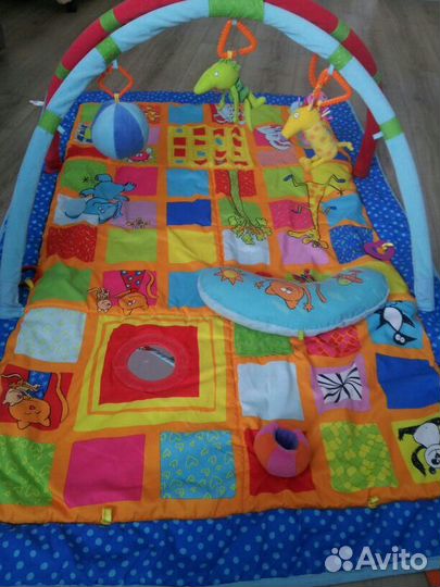 Детский коврик развивающий TafToys