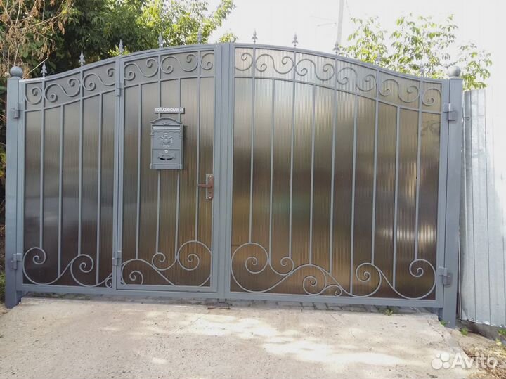 Ворота металлические