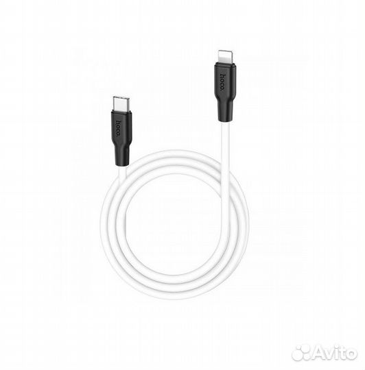 Кабель Type-C - lightning hoco X21+ 1m
