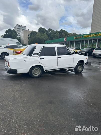 ВАЗ 2107 1.6 МТ, 2005, 30 000 км