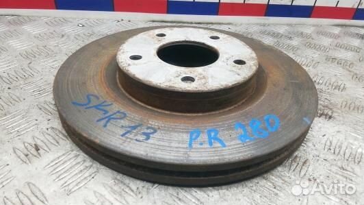 Диск тормозной передний nissan juke F15 (SKR13N601