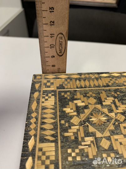 Шкатулка деревянная СССР