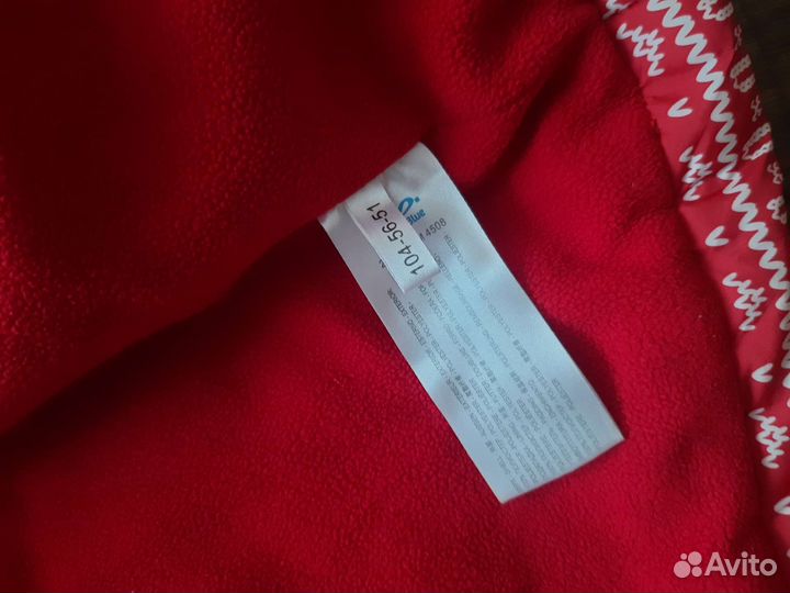 Пальто для девочки р.104