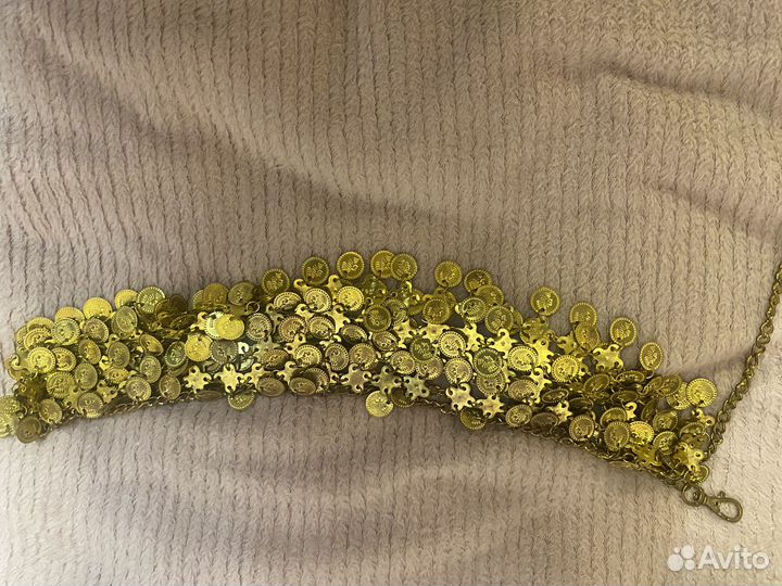 Пояс с монетами для танцев