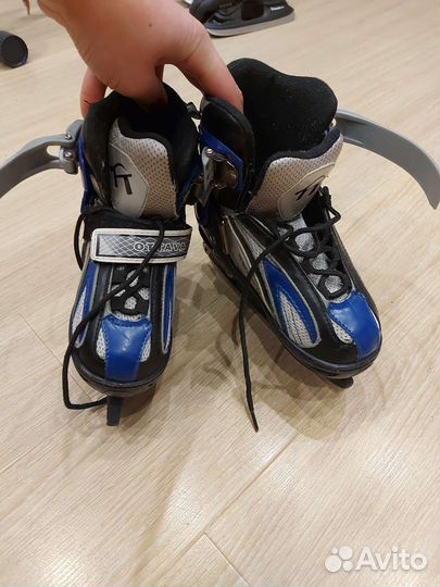 Коньки детские раздвижные