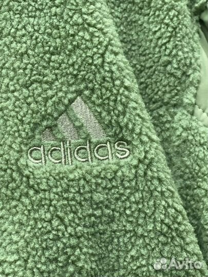 Бомбер барашка adidas