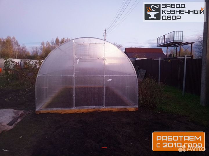 Теплица из поликарбоната 3х6 м