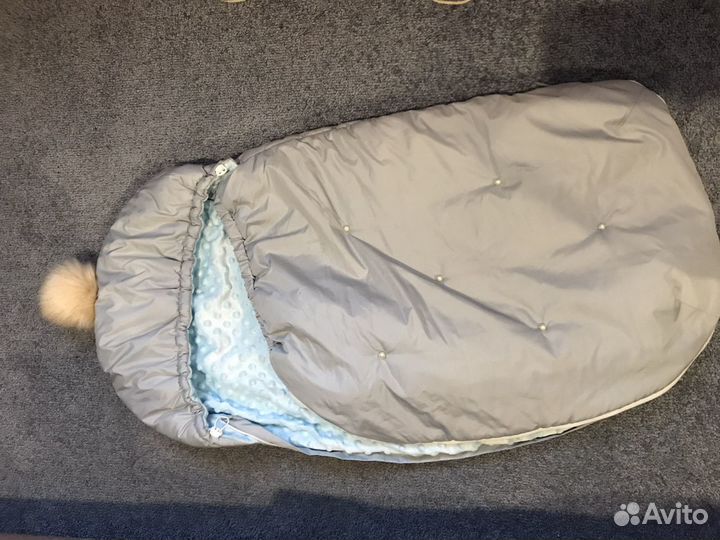 Зимний конверт в коляску