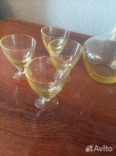 Набор посуды СССР, стекло