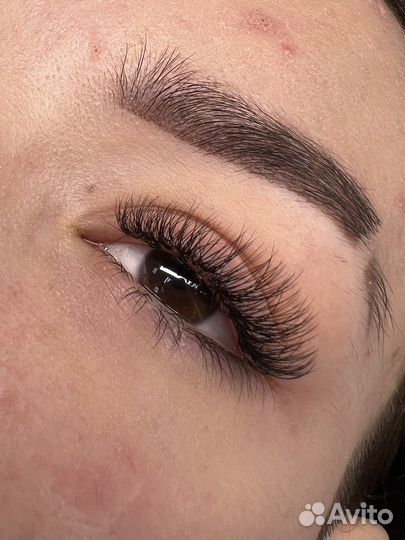 Наращивание ресниц модель