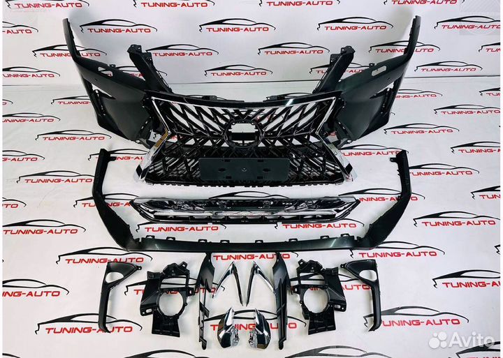 Бампер передний Lexus RX350 в стиль TRD