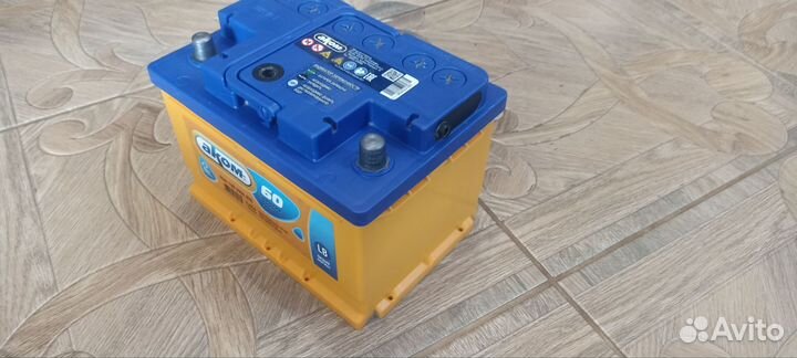 Аккумулятор автомобильный 60 ач бу