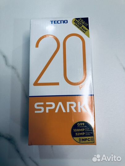 TECNO Spark 20 Pro, 8/256 ГБ