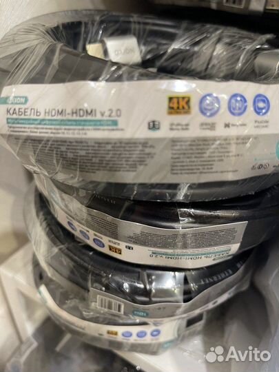 Кабель hdmi Oxion Ver 2.0 10 метров (новые)