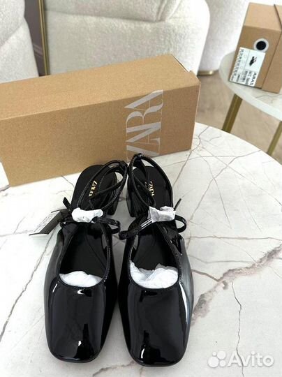 Балетки mary Jane Zara