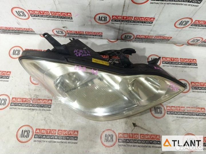 Фара правая toyota ipsum