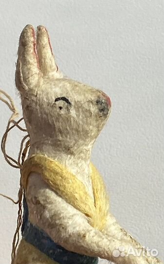 Ватные елочные игрушки СССР