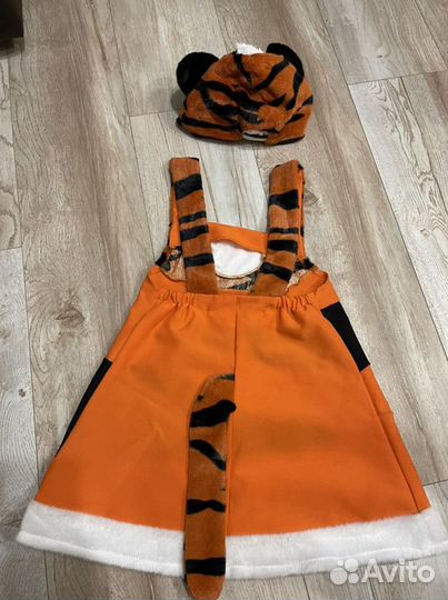 Костюм тигра на девочку 3-5 лет
