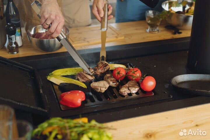 Гриль стол барбекю