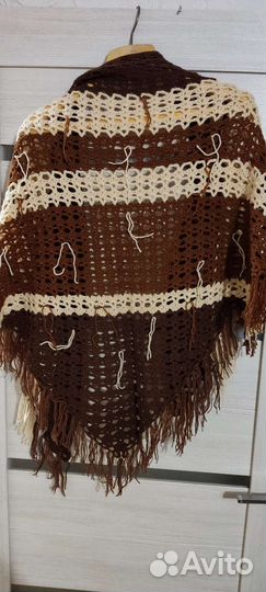 Пончо, шаль, платок