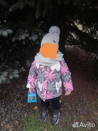 Куртка для девочки р 122