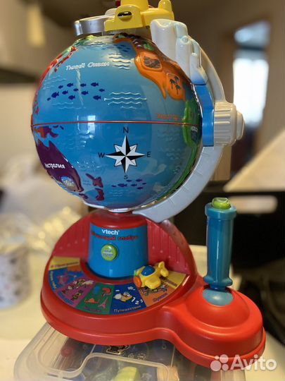 Детский интерактивный глобус Vtech