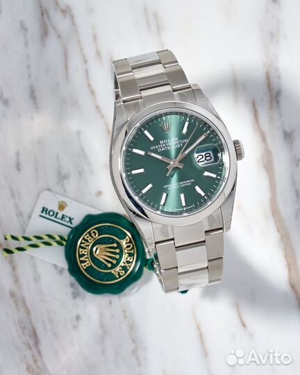 Rolex Datejust 36mm Green Dial 126200 NEW