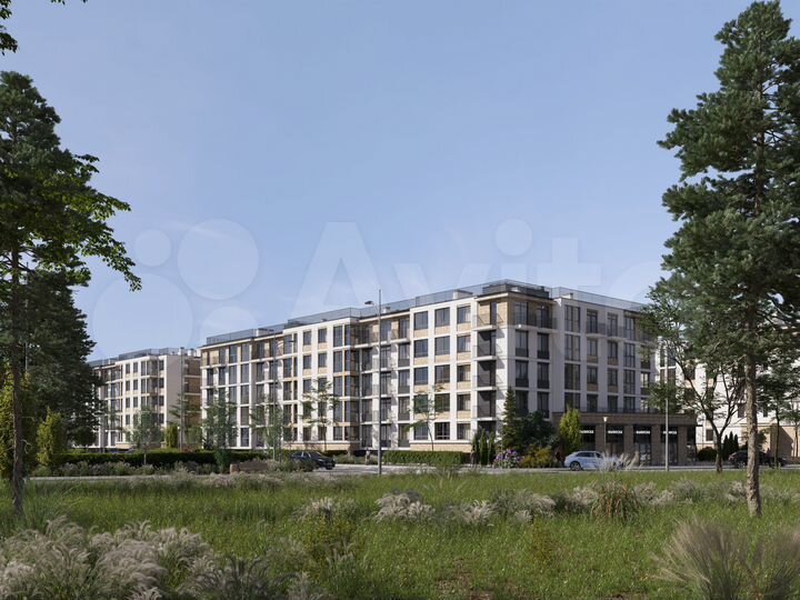 2-к. квартира, 58,3 м², 1/5 эт.