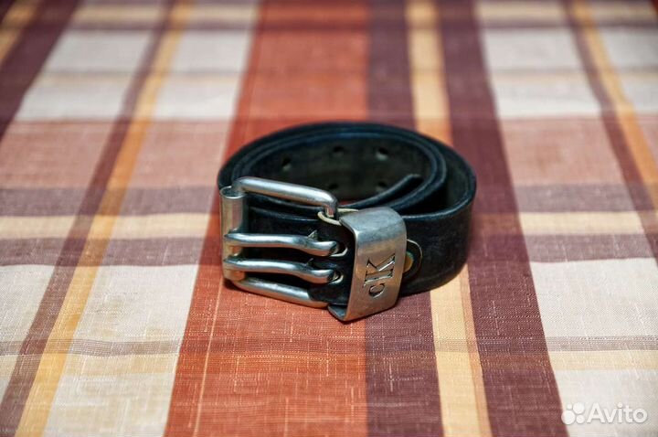 Ремень Calvin Klein кожа оригинал 1996г 97см