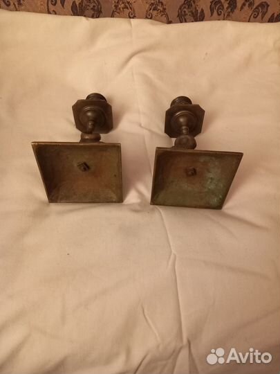 Продаются парные винтажные подсвечники