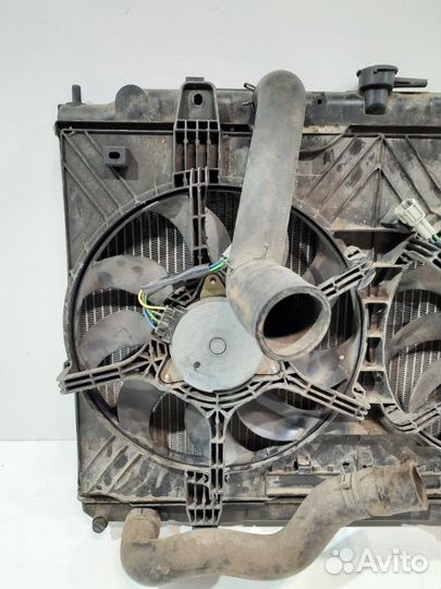 Диффузор с вентилятором передний Nissan X-Trail