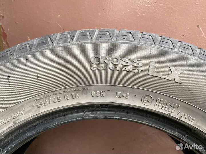 Continental ContiCrossContact LX 215/65 R16 98H