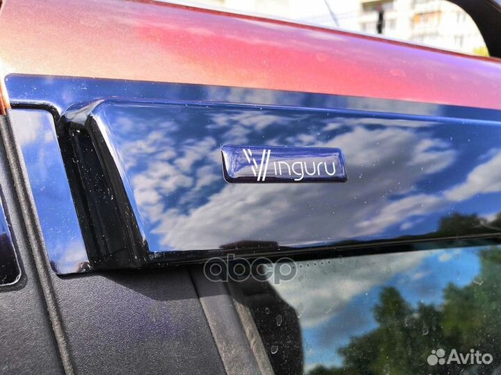 Дефлекторы окон Vinguru Chevrolet Niva 2004- к