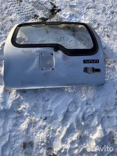 Дверь задняя шивроле нива