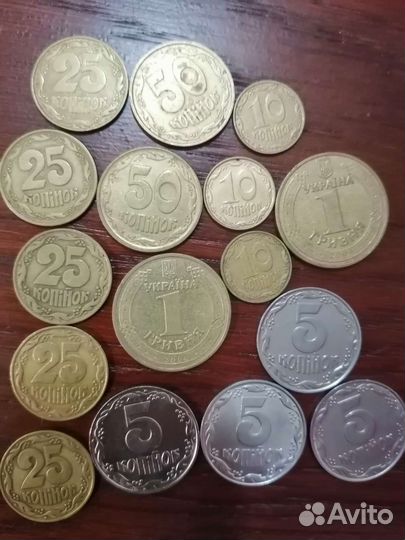 Монеты Украины 1992г