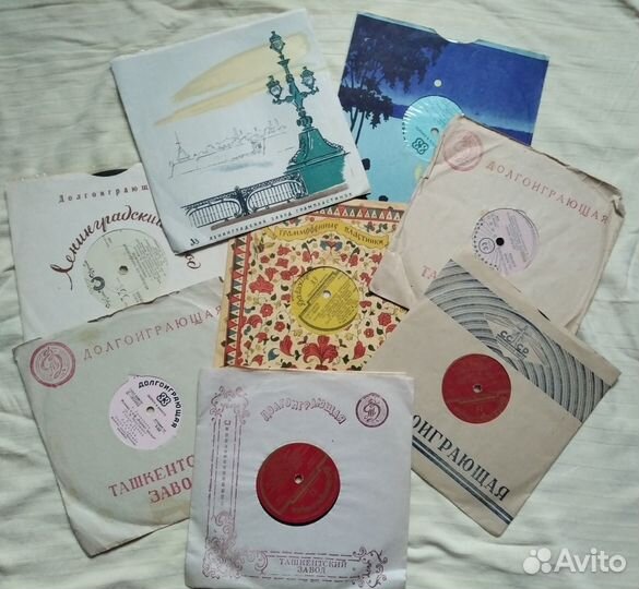 Продам виниловые пластинки, 33 обор./мин., 1956г